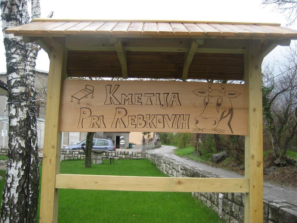 Apartamento Turisticna Kmetija Pri Rebkovih Ajdovščina Exterior foto